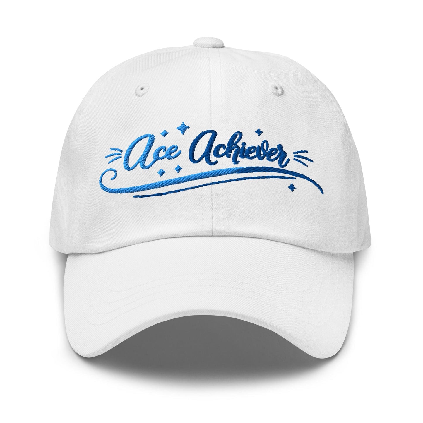 Ace Achiever Sparkle Magic Swirl Embroidered Golf Cap - Funny Golf Tee by Swing Epic