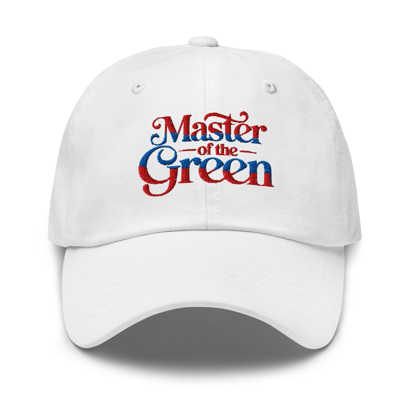 Master of the Green Engaging Embroidered Golf Cap - Funny Golf Tee by Swing Epic