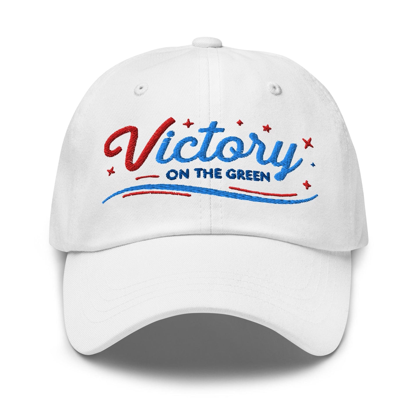 Victory On The Green Embroidered Golf Cap - Funny Golf Tee by Swing Epic