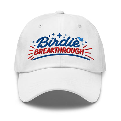 Birdie Breakthrough Embroidered Golf Cap - Funny Golf Tee by Swing Epic