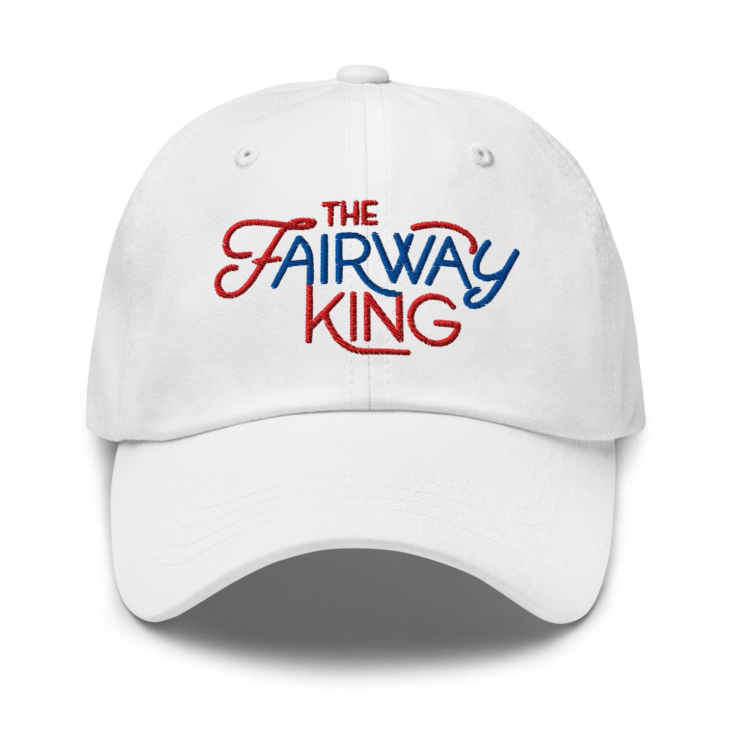 The Fairway King Embroidered Golf Cap - Funny Golf Tee by Swing Epic
