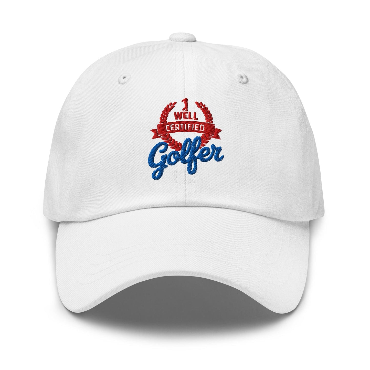 Well Certified Golfer Embroidered Golf Cap - Funny Golf Tee by Swing Epic