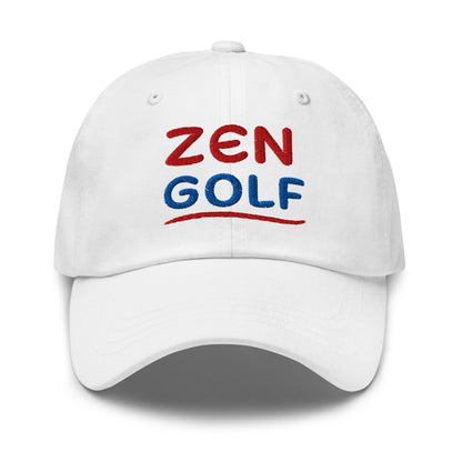Zen Golf Embroidered Golf Cap - Funny Golf Tee by Swing Epic