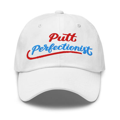 Putt Perfectionist Fun Embroidered Golf Cap - Funny Golf Tee by Swing Epic