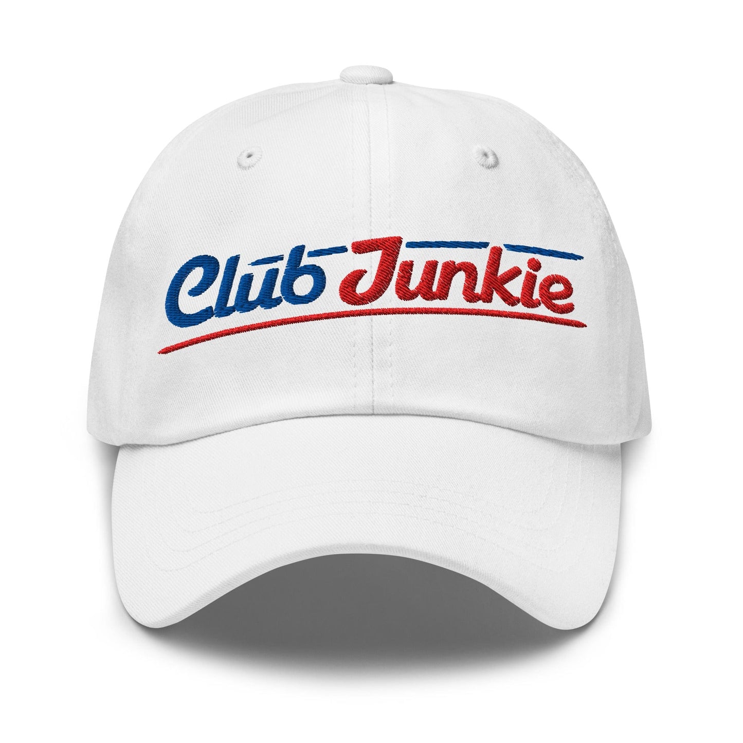 Club Junkie Embroidered Golf Cap - Funny Golf Tee by Swing Epic