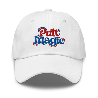 Putt Magic Embroidered Golf Cap - Funny Golf Tee by Swing Epic