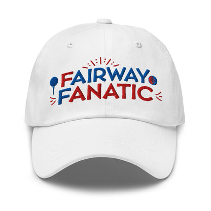 Fairway Fanatic Embroidered Golf Cap - Funny Golf Tee by Swing Epic