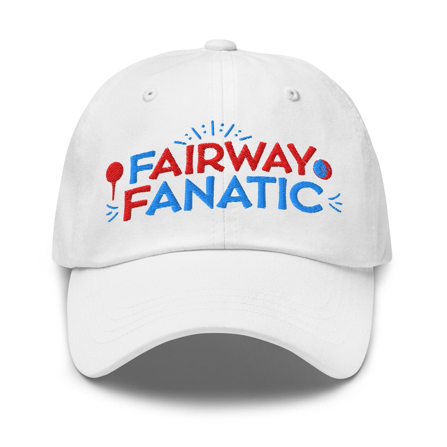 Fairway Fanatic Embroidered Golf Cap - Funny Golf Tee by Swing Epic