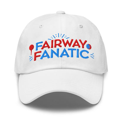 Fairway Fanatic Embroidered Golf Cap - Funny Golf Tee by Swing Epic