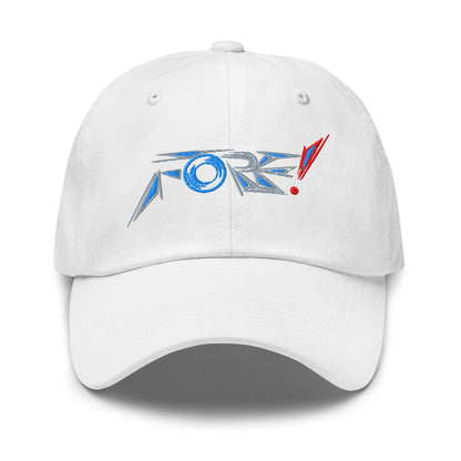 FORE! Unique Geometric Design Embroidered Golf Cap - Funny Golf Tee by Swing Epic