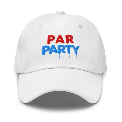 Par Party Fun Embroidered Golf Cap - Funny Golf Tee by Swing Epic