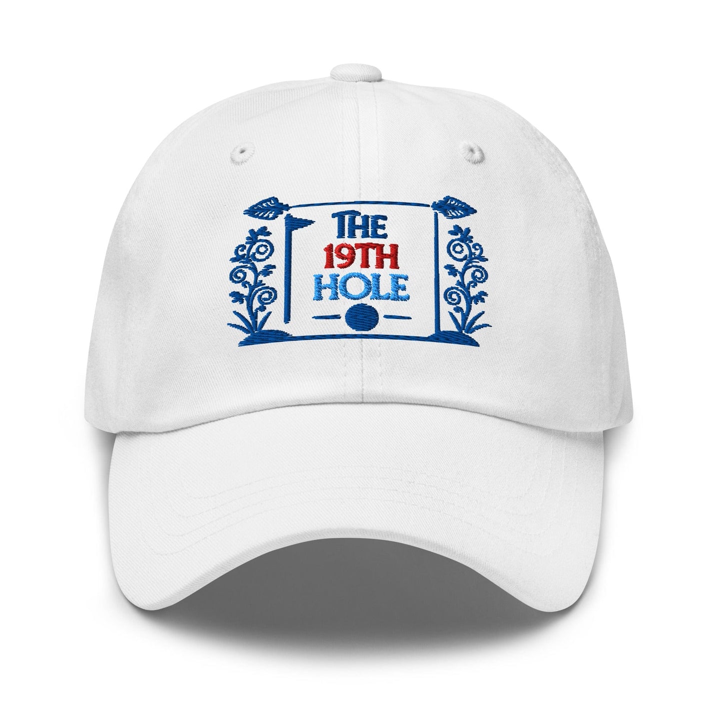 The 19th Hole Fun Embroidered Golf Cap - Funny Golf Tee by Swing Epic