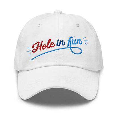 Hole in Fun Embroidered Golf Cap - Funny Golf Tee by Swing Epic
