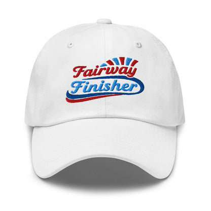 Fairway Finisher Embroidered Golf Cap - Funny Golf Tee by Swing Epic