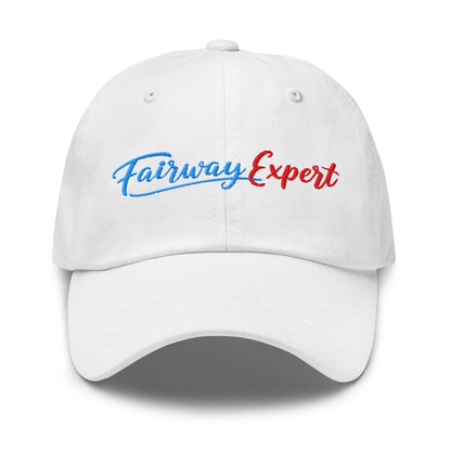 Fairway Expert Embroidered Golf Cap - Funny Golf Tee by Swing Epic