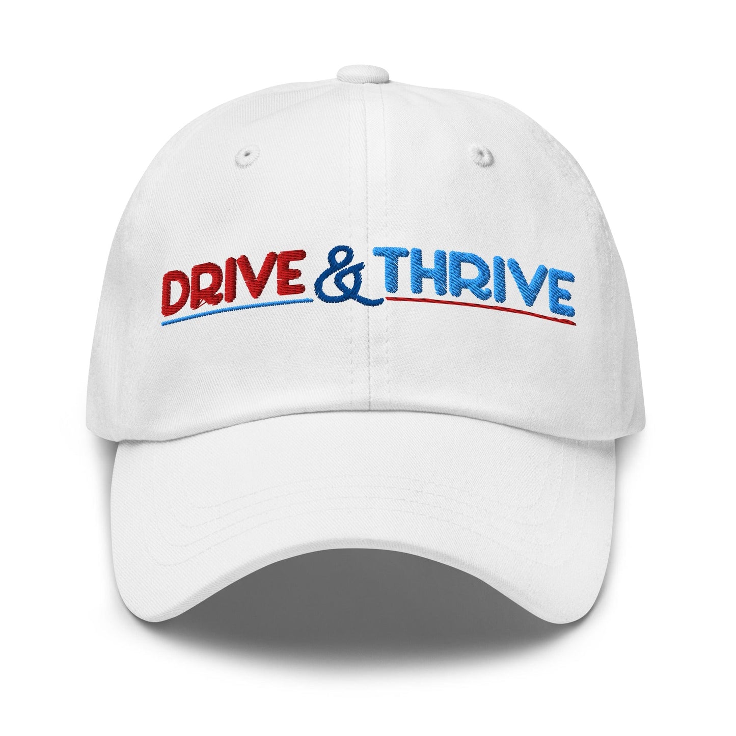 Drive & Thrive Embroidered Golf Cap - Funny Golf Tee by Swing Epic