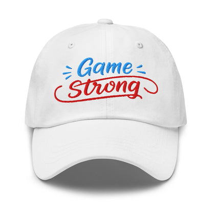 Game Strong Embroidered Golf Cap - Funny Golf Tee by Swing Epic