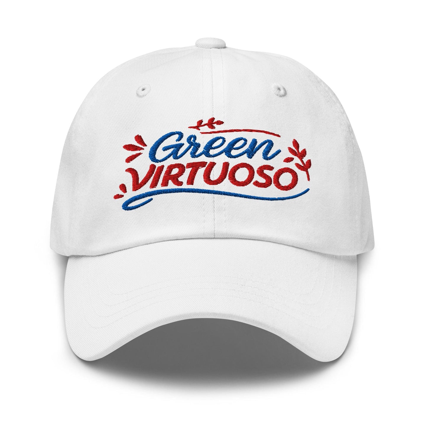 Green Virtuoso Masterpiece Design Embroidered Golf Cap - Funny Golf Tee by Swing Epic