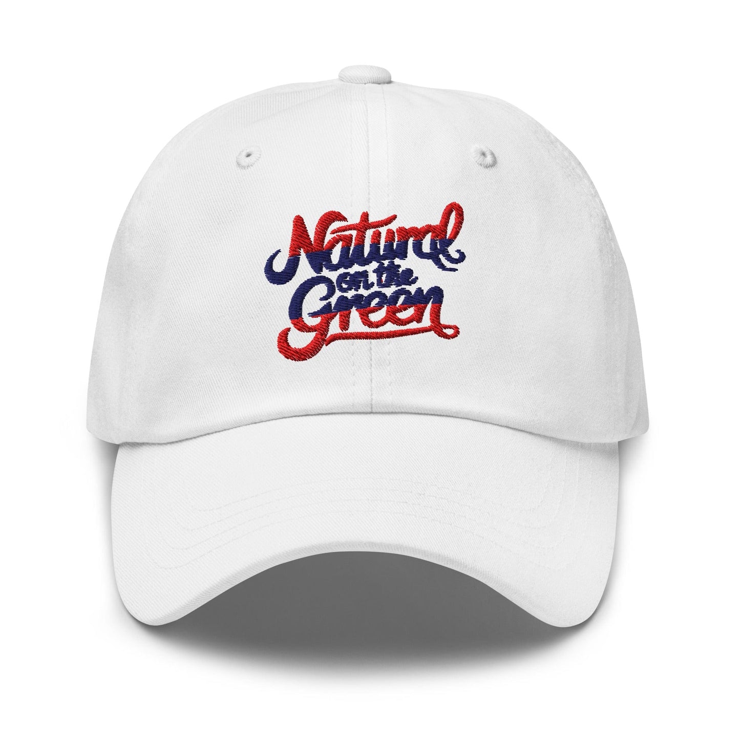 Natural on the Green Fun Embroidered Golf Cap - Funny Golf Tee by Swing Epic