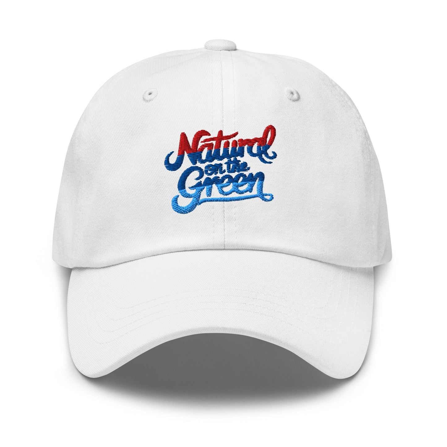 Natural on the Green Fun Embroidered Golf Cap - Funny Golf Tee by Swing Epic