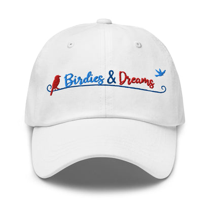 Birdies & Dreams Embroidered Golf Cap - Funny Golf Tee by Swing Epic