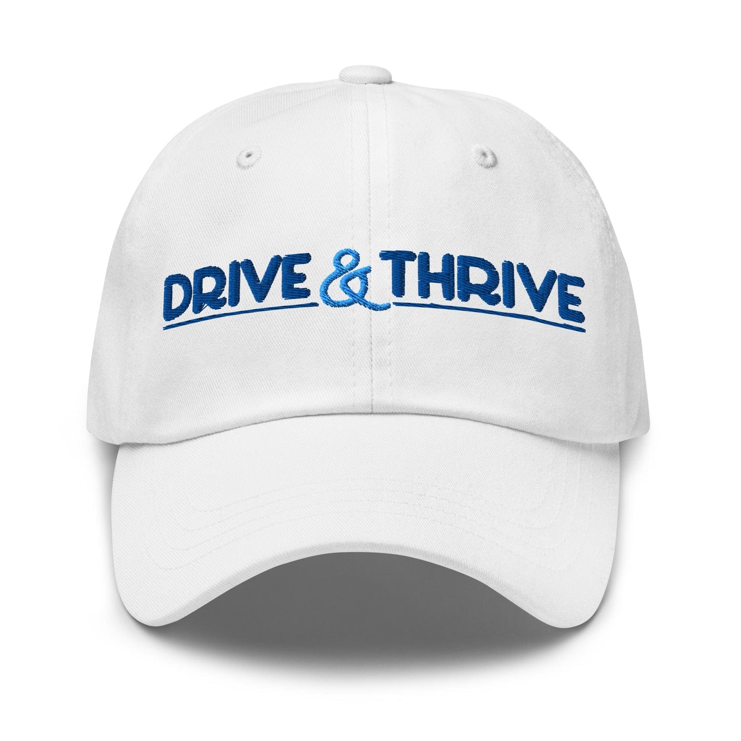 Drive & Thrive Embroidered Golf Cap - Funny Golf Tee by Swing Epic