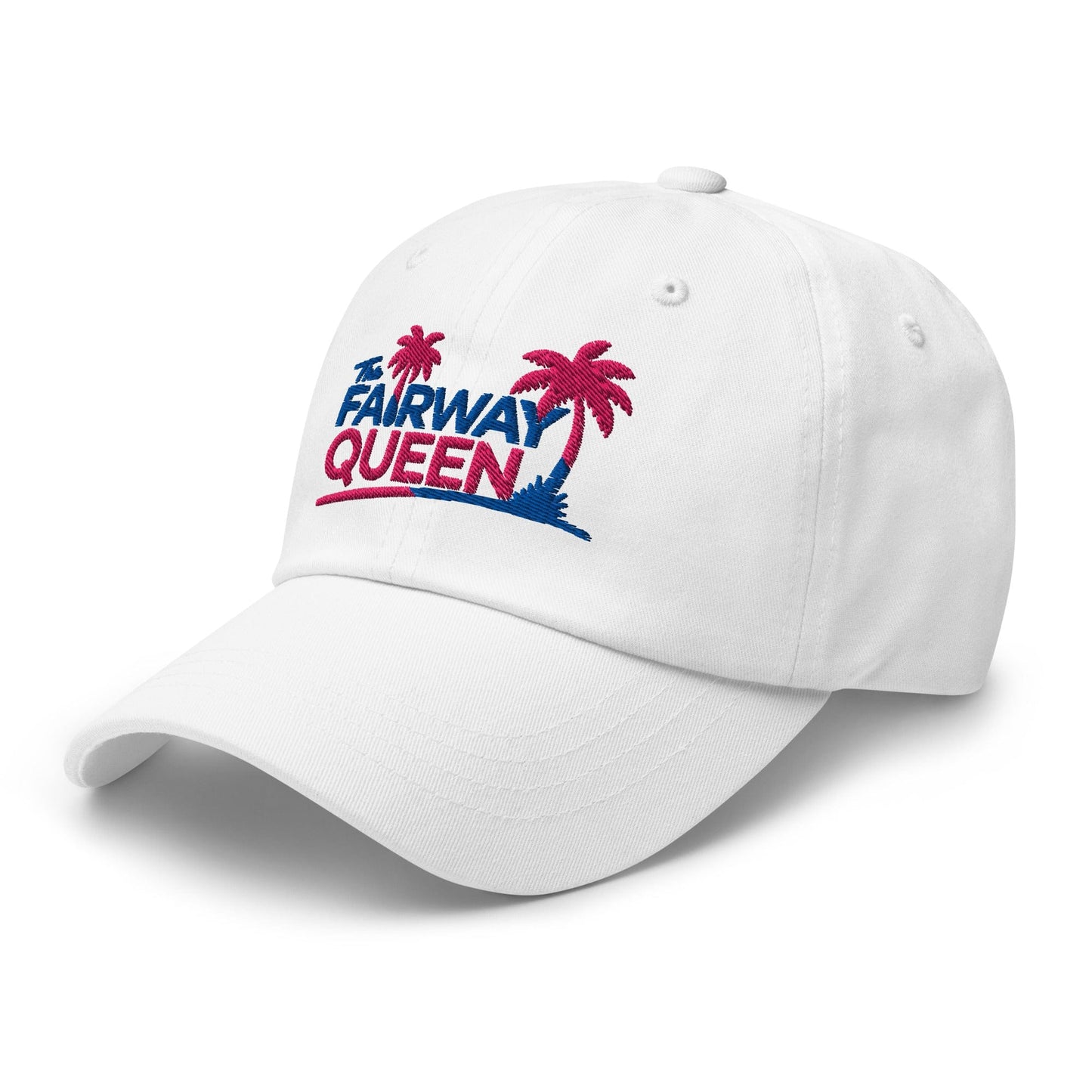 The Fairway Queen Embroidered Golf Cap - Funny Golf Tee by Swing Epic