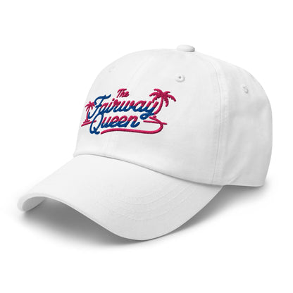 The Fairway Queen Embroidered Golf Cap - Funny Golf Tee by Swing Epic