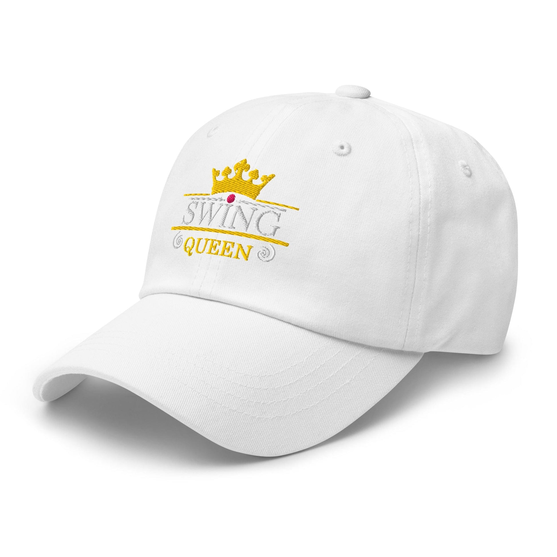 Swing Queen Embroidered Golf Cap - Funny Golf Tee by Swing Epic
