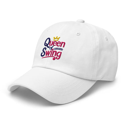 Queen of Swing Embroidered Golf Cap - Funny Golf Tee by Swing Epic