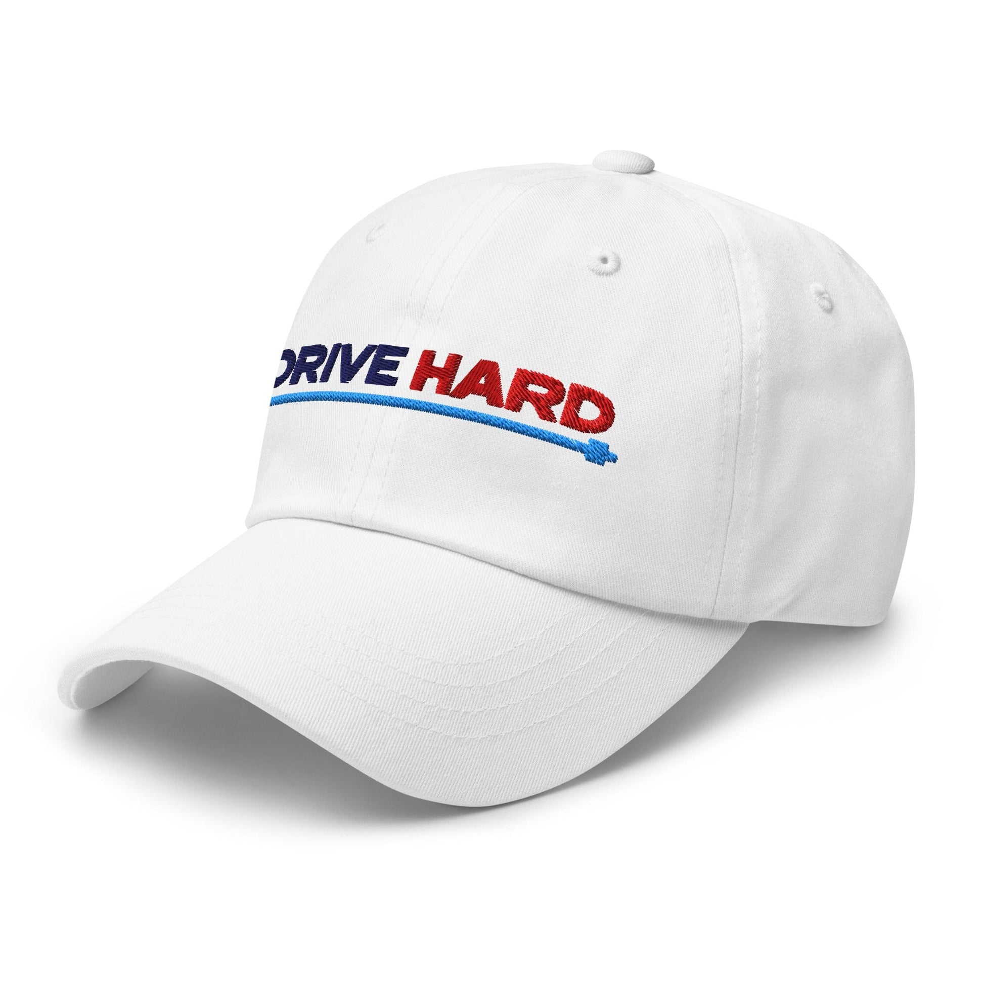 Drive Hard Embroidered Golf Cap - Funny Golf Tee by Swing Epic