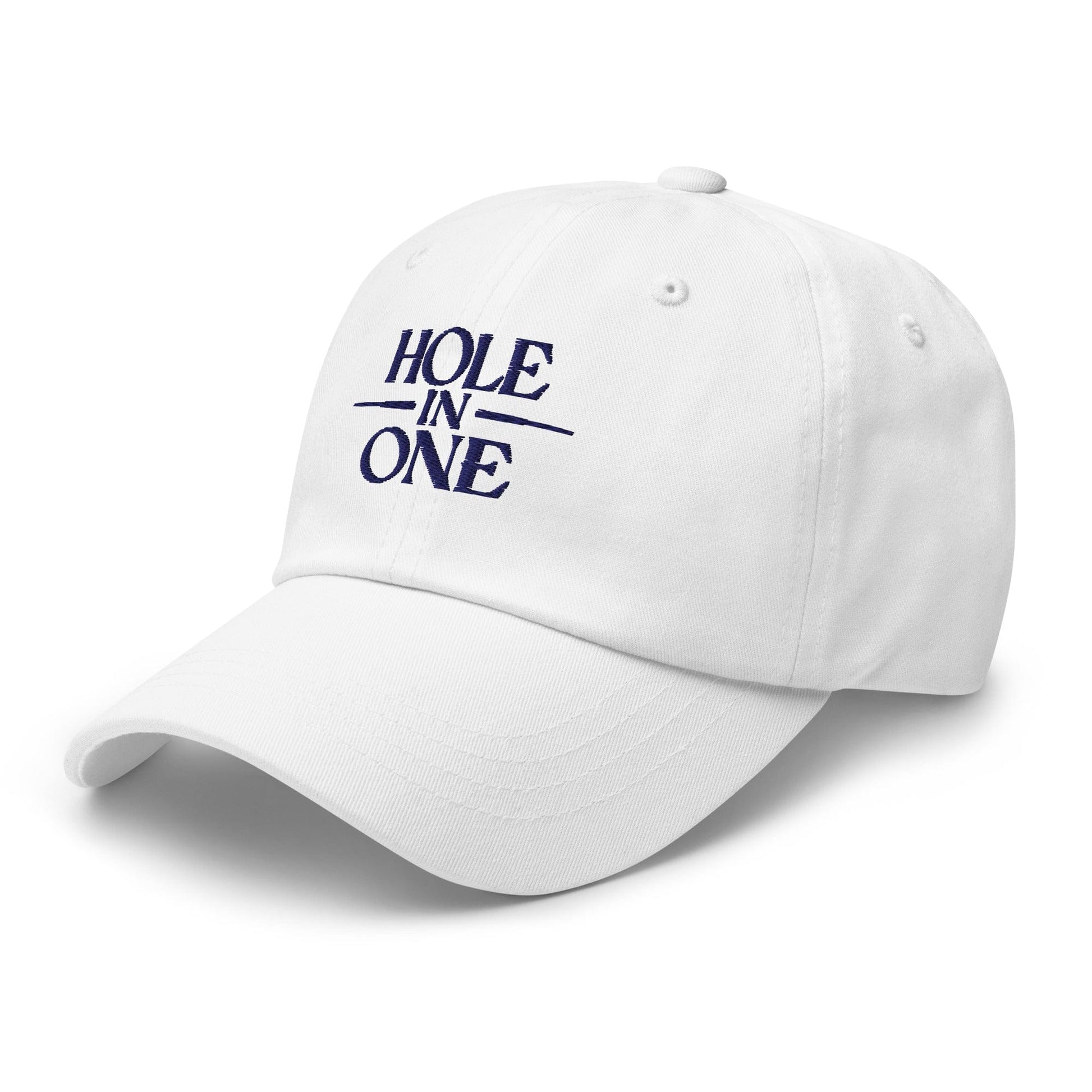 Hole In One Embroidered Golf Cap - Funny Golf Tee by Swing Epic