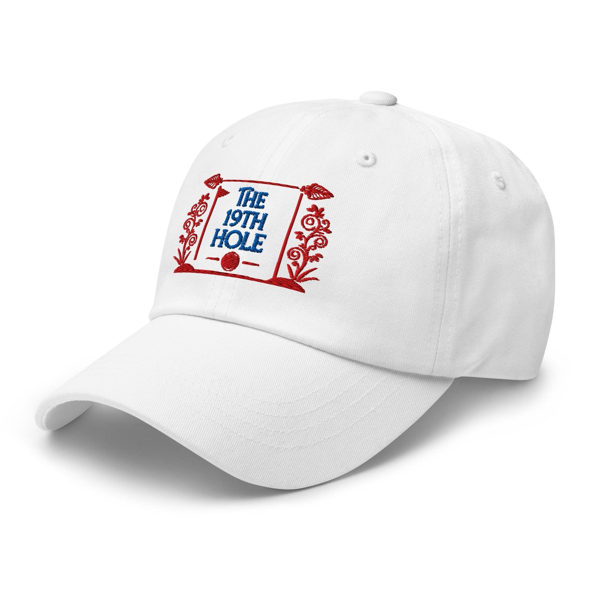The 19th Hole Fun Embroidered Golf Cap - Funny Golf Tee by Swing Epic