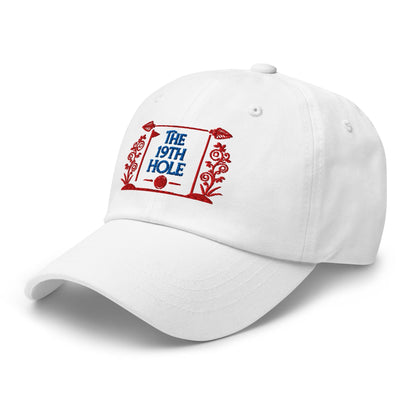 The 19th Hole Fun Embroidered Golf Cap - Funny Golf Tee by Swing Epic