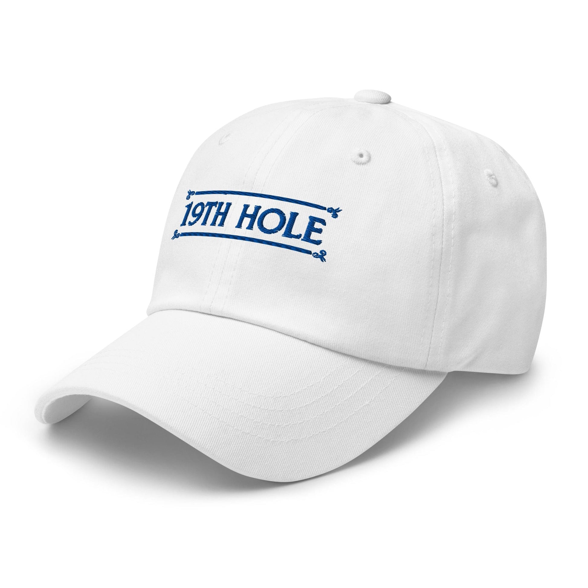 The 19th Hole Embroidered Golf Cap - Funny Golf Tee by Swing Epic