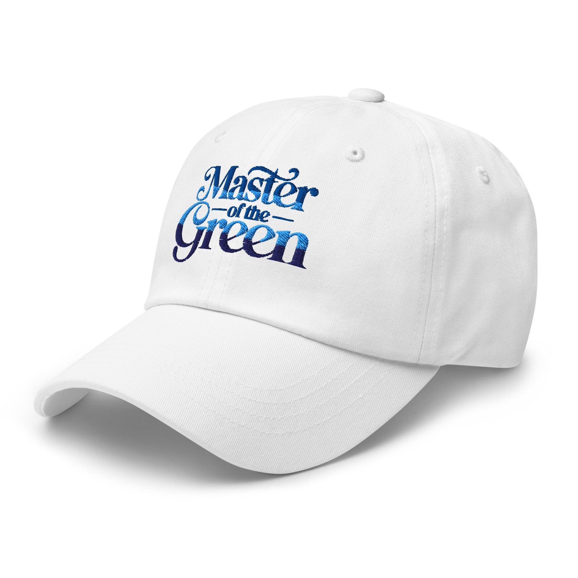 Master of the Green Engaging Embroidered Golf Cap - Funny Golf Tee by Swing Epic