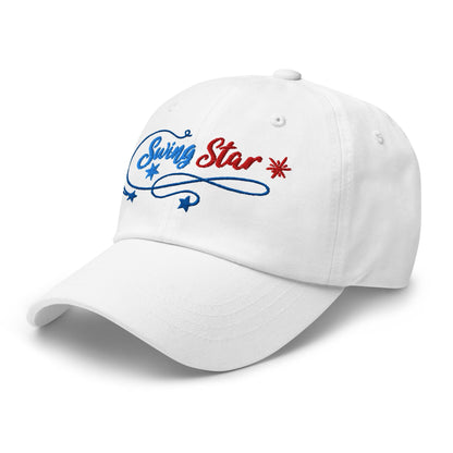 Swing Star's Celestial Charm Embroidered Golf Cap - Funny Golf Tee by Swing Epic