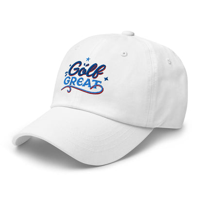 Golf Great Fun & Quirky Embroidered Golf Cap - Funny Golf Tee by Swing Epic