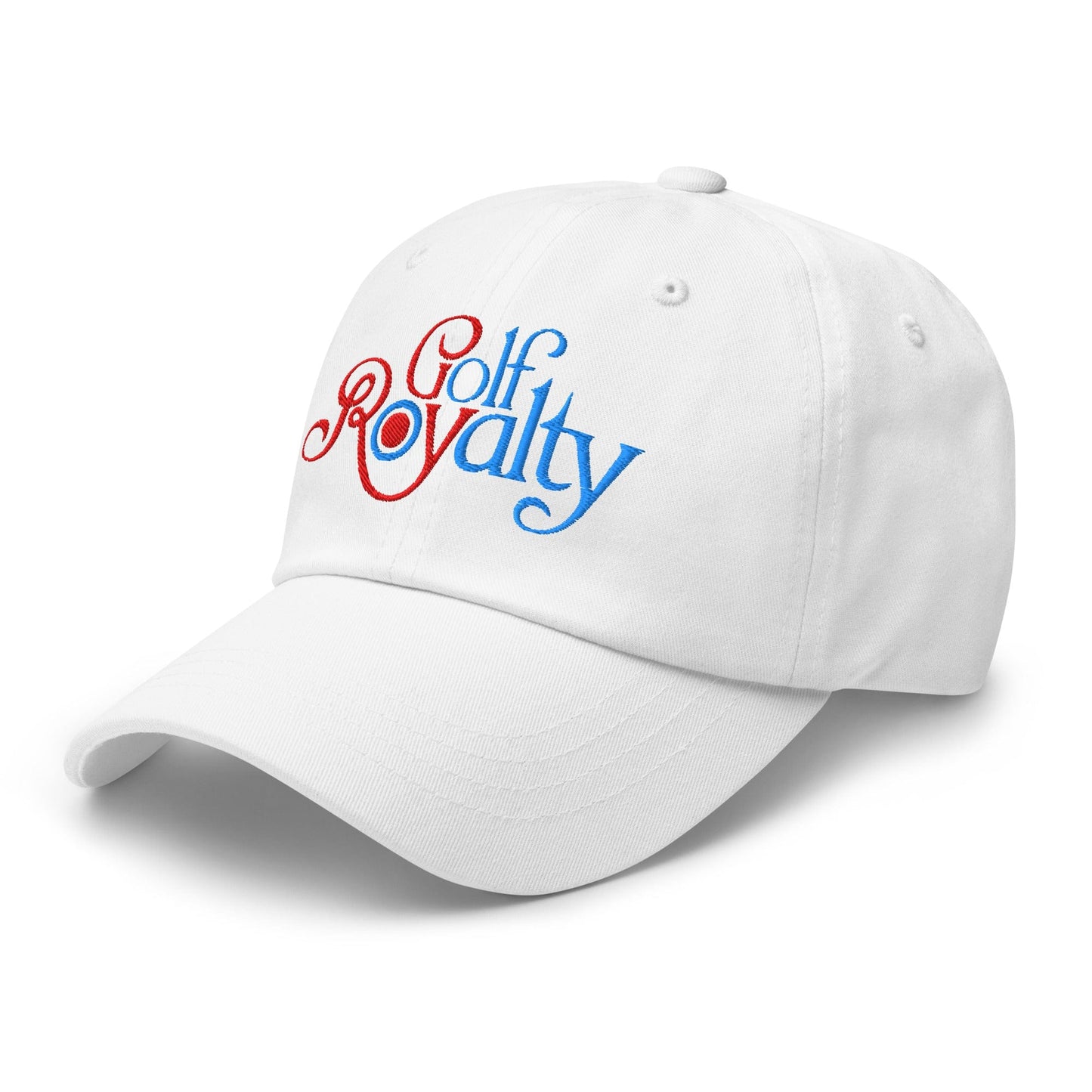 Golf Royalty Quirky Fun Embroidered Golf Cap - Funny Golf Tee by Swing Epic
