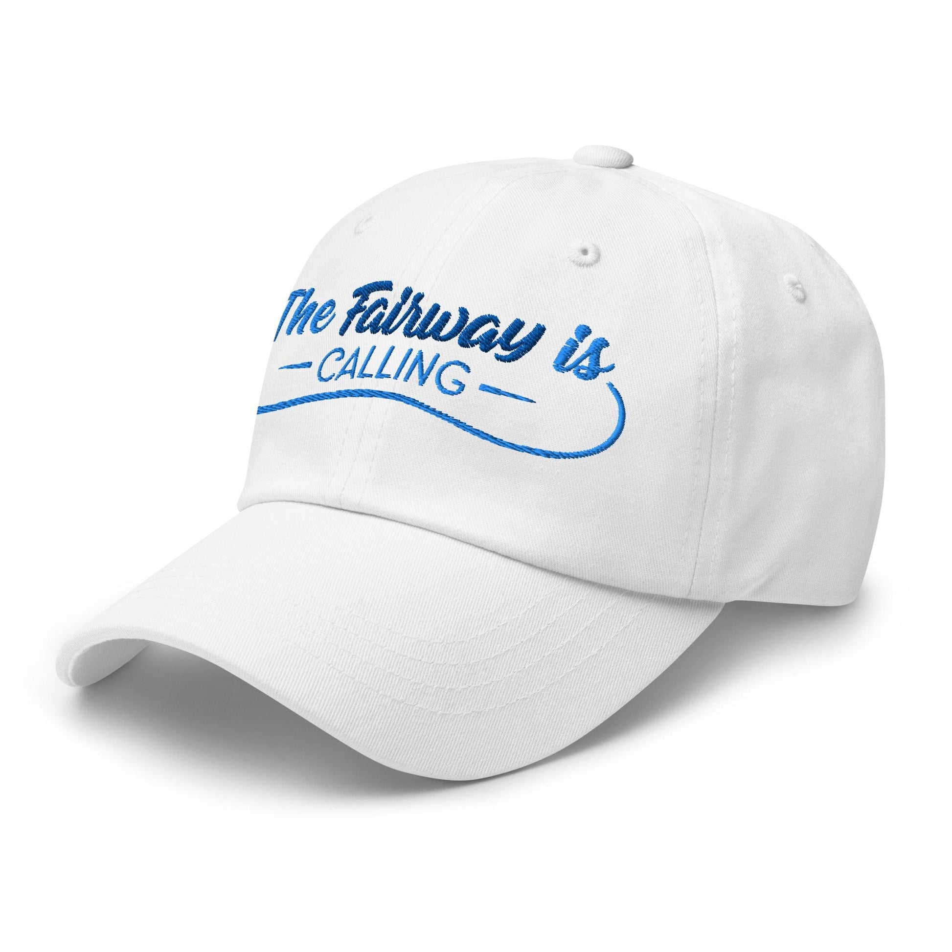 The Fairway is Calling Funny Embroidered Golf Cap - Funny Golf Tee by Swing Epic