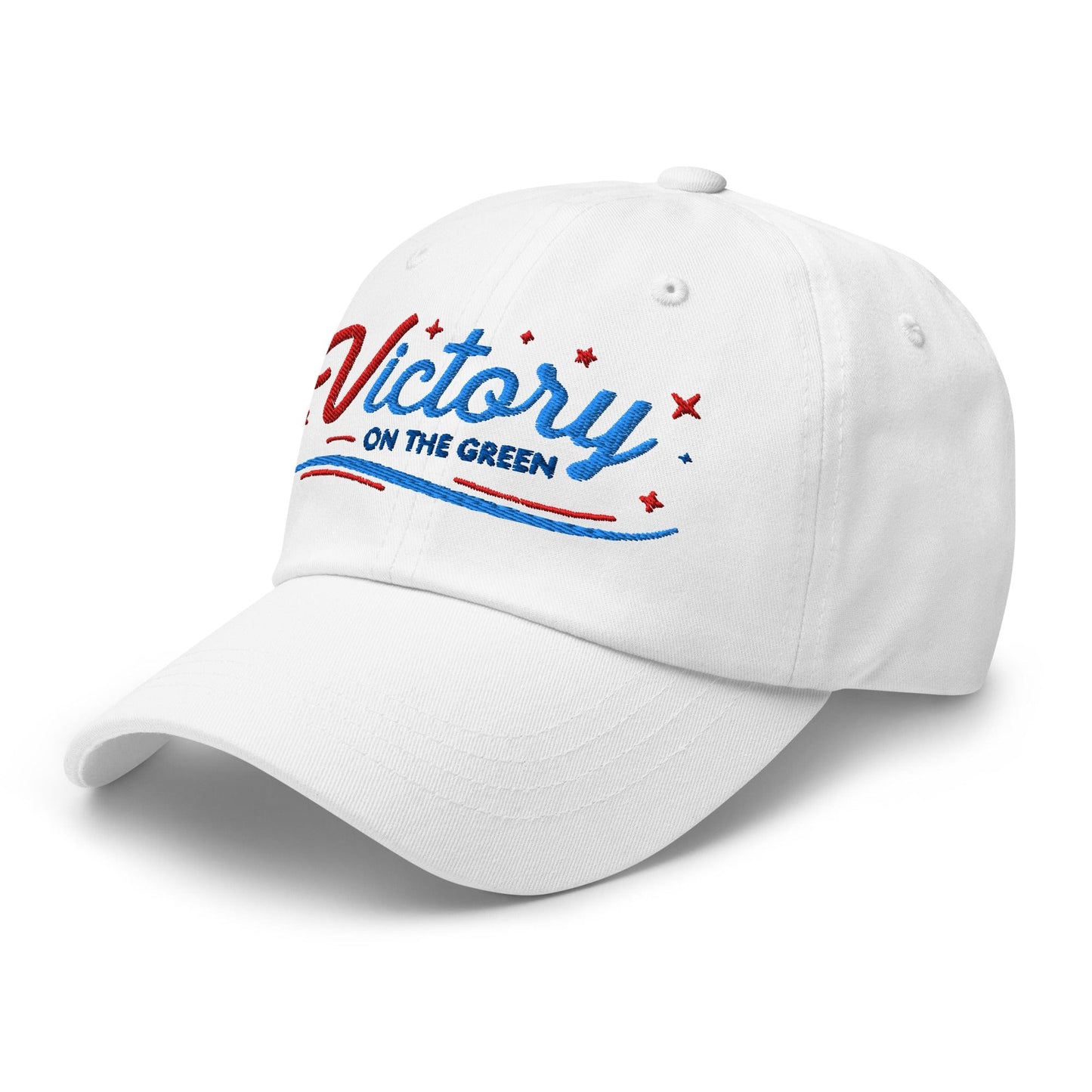 Victory On The Green Embroidered Golf Cap - Funny Golf Tee by Swing Epic