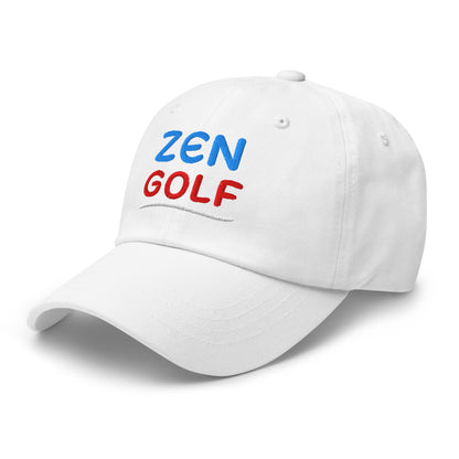 Zen Golf Embroidered Golf Cap - Funny Golf Tee by Swing Epic