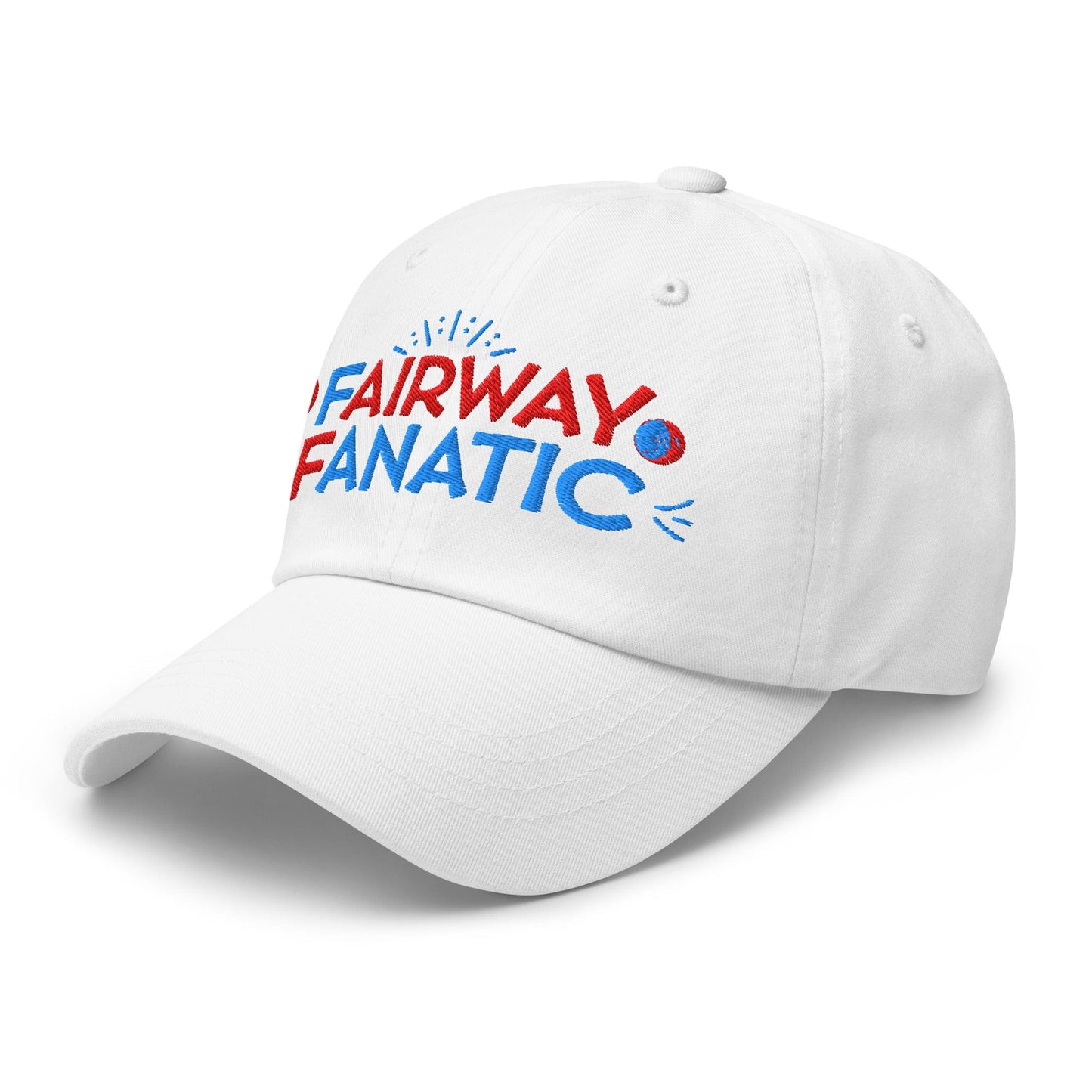 Fairway Fanatic Embroidered Golf Cap - Funny Golf Tee by Swing Epic