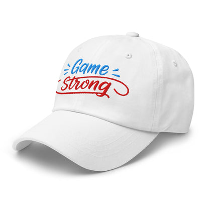 Game Strong Embroidered Golf Cap - Funny Golf Tee by Swing Epic