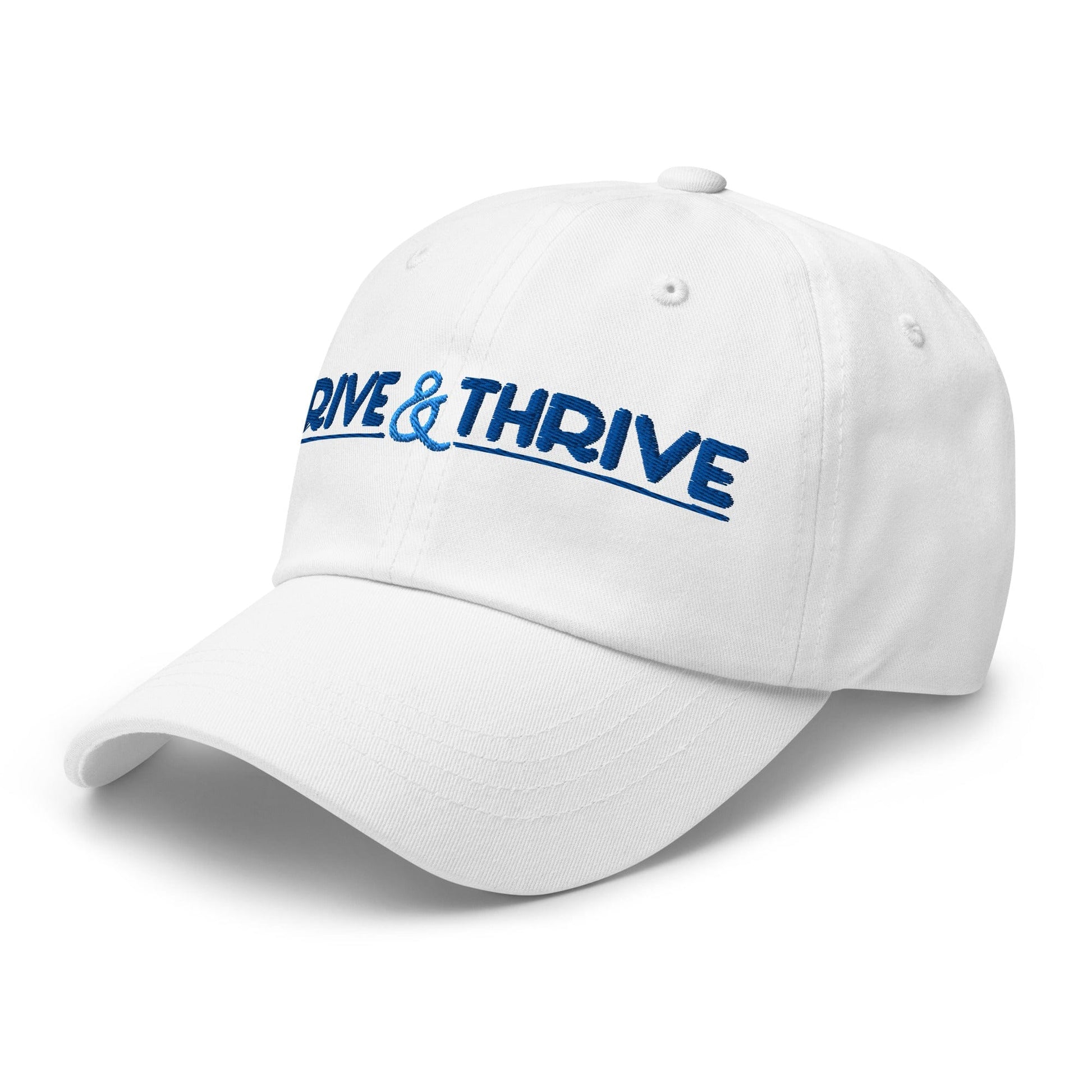 Drive & Thrive Embroidered Golf Cap - Funny Golf Tee by Swing Epic
