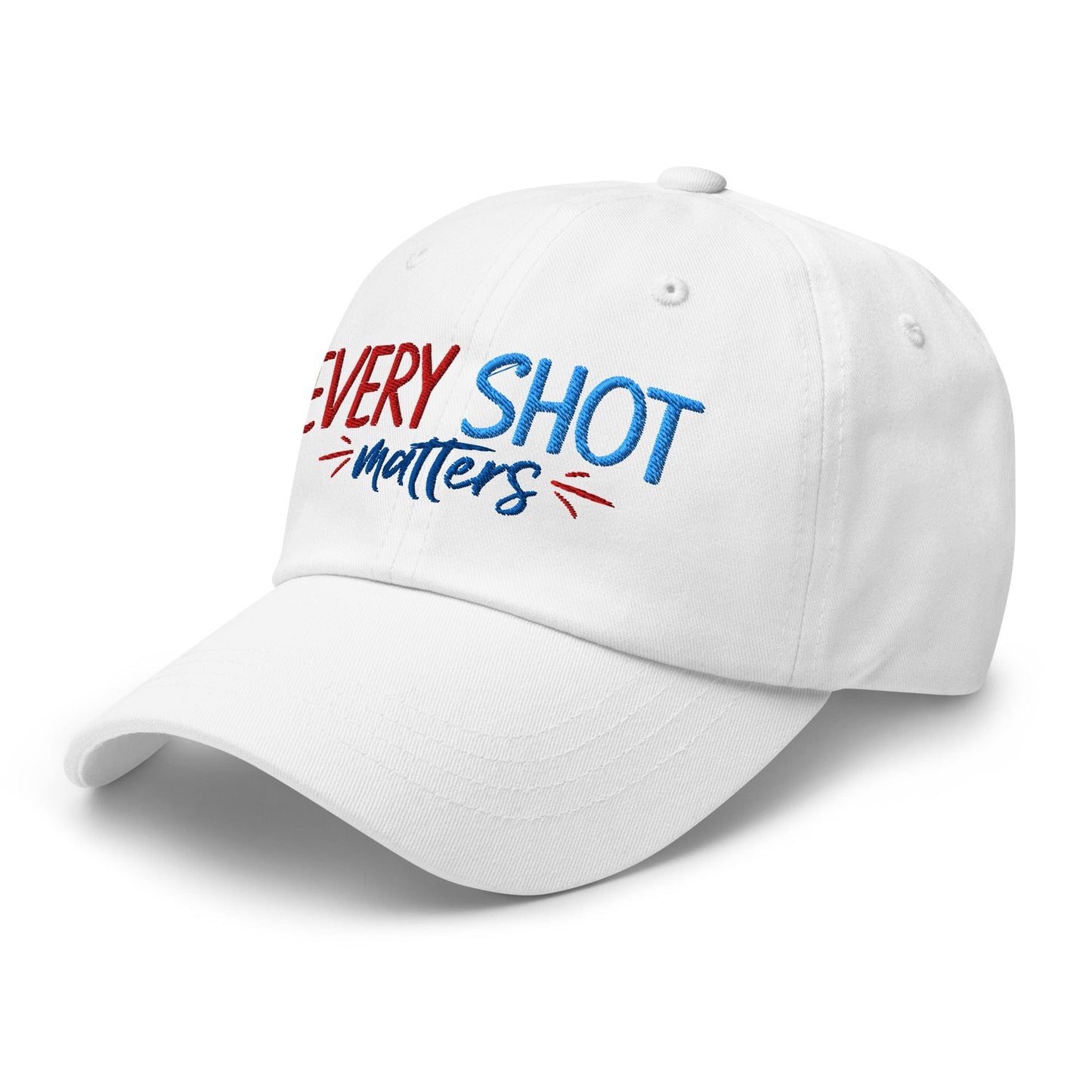 Every Shot Matters Embroidered Golf Cap - Funny Golf Tee by Swing Epic