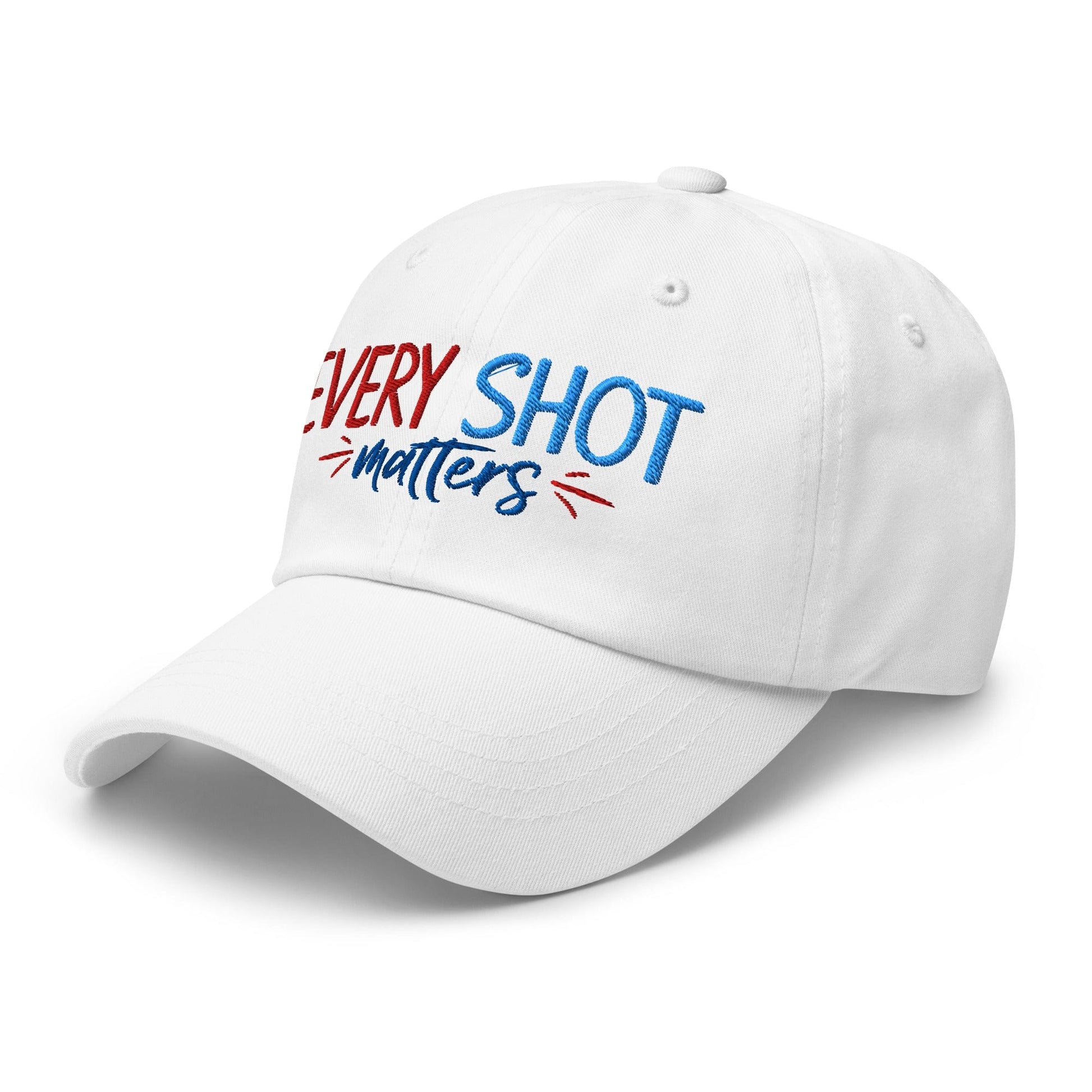 Every Shot Matters Embroidered Golf Cap - Funny Golf Tee by Swing Epic