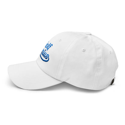 Golf Genius Quirky Fun Spirit Embroidered Golf Cap - Funny Golf Tee by Swing Epic