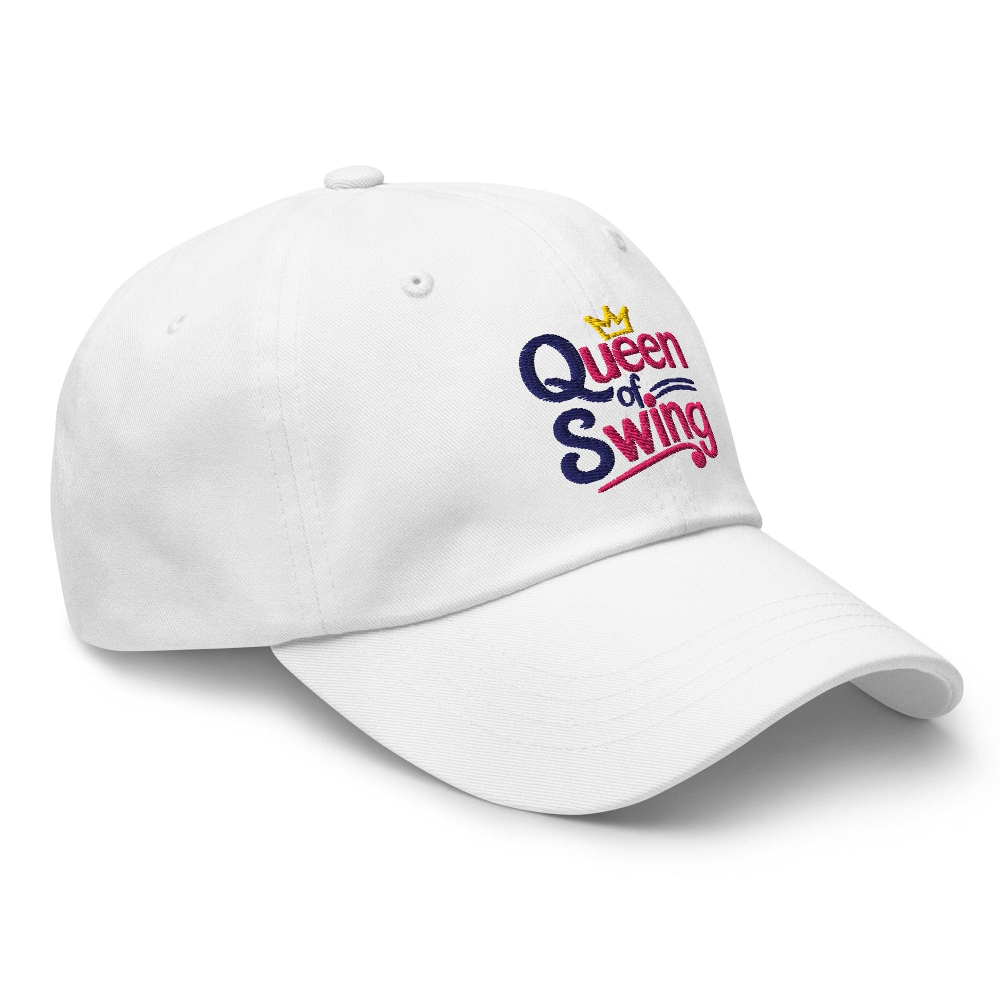 Queen of Swing Embroidered Golf Cap - Funny Golf Tee by Swing Epic