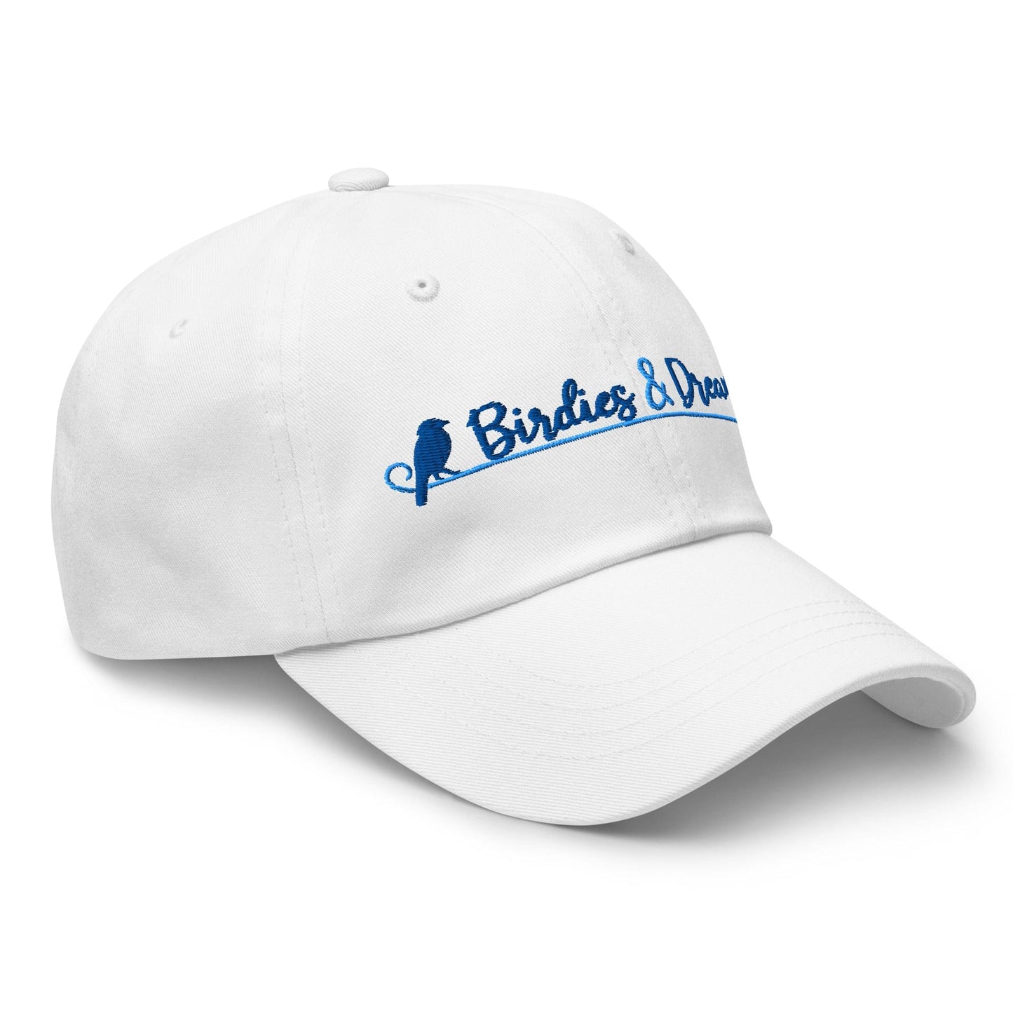 Birdies & Dreams Embroidered Golf Cap - Funny Golf Tee by Swing Epic
